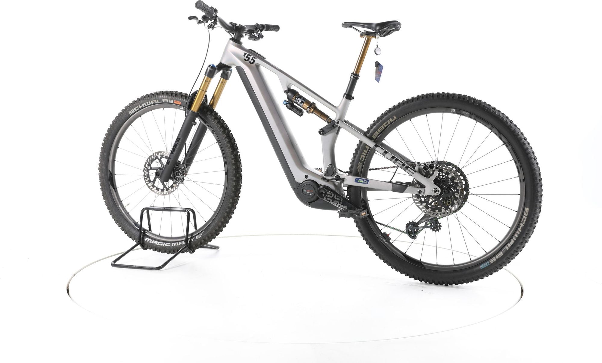 Produit reconditionné - Cube Stereo Hybrid ONE55 C:68X SLT E-Bike Carbon  - Très Bon Etat