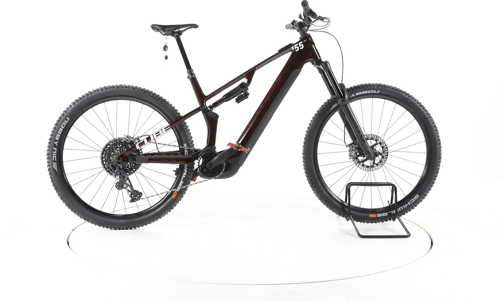Produit reconditionné - Cube Stereo Hybrid ONE55 C:68X SLX E-Bike Carbon  - Très Bon Etat