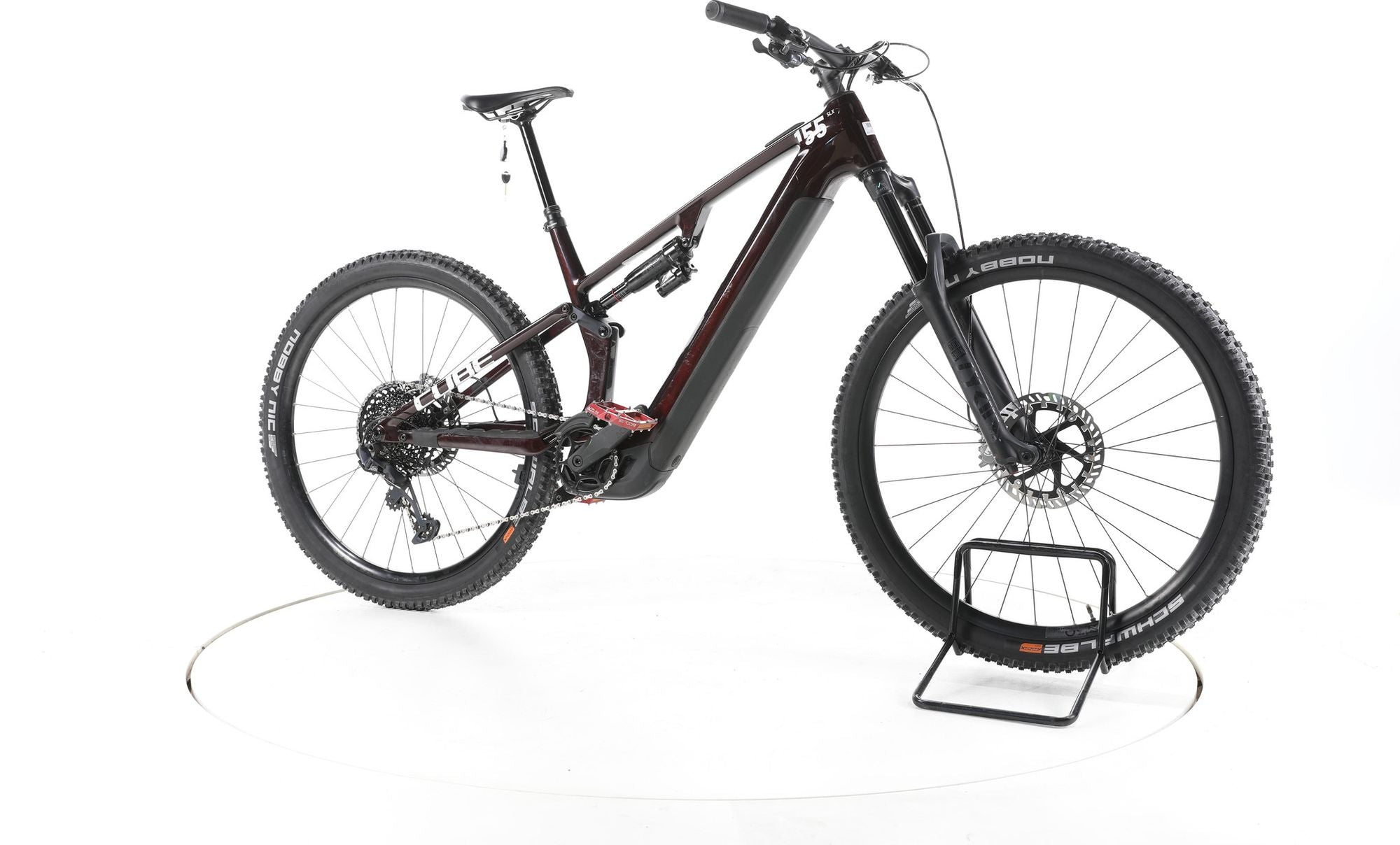 Produit reconditionné - Cube Stereo Hybrid ONE55 C:68X SLX E-Bike Carbon  - Très Bon Etat