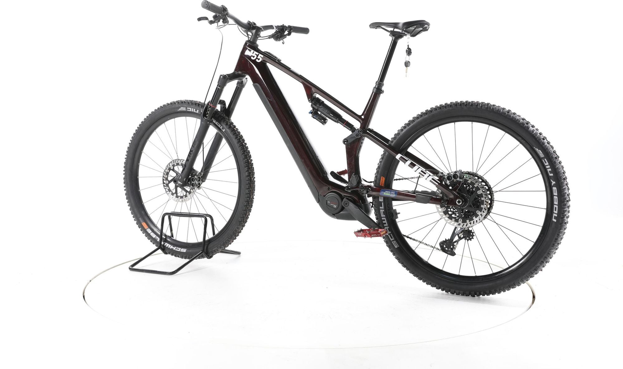 Produit reconditionné - Cube Stereo Hybrid ONE55 C:68X SLX E-Bike Carbon  - Très Bon Etat