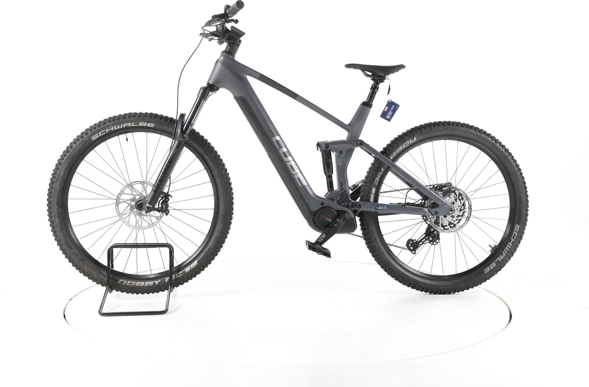 Produit reconditionné - Cube Stereo Hybrid 140 HPC Race Fully E-Bike Carbon - Très Bon Etat