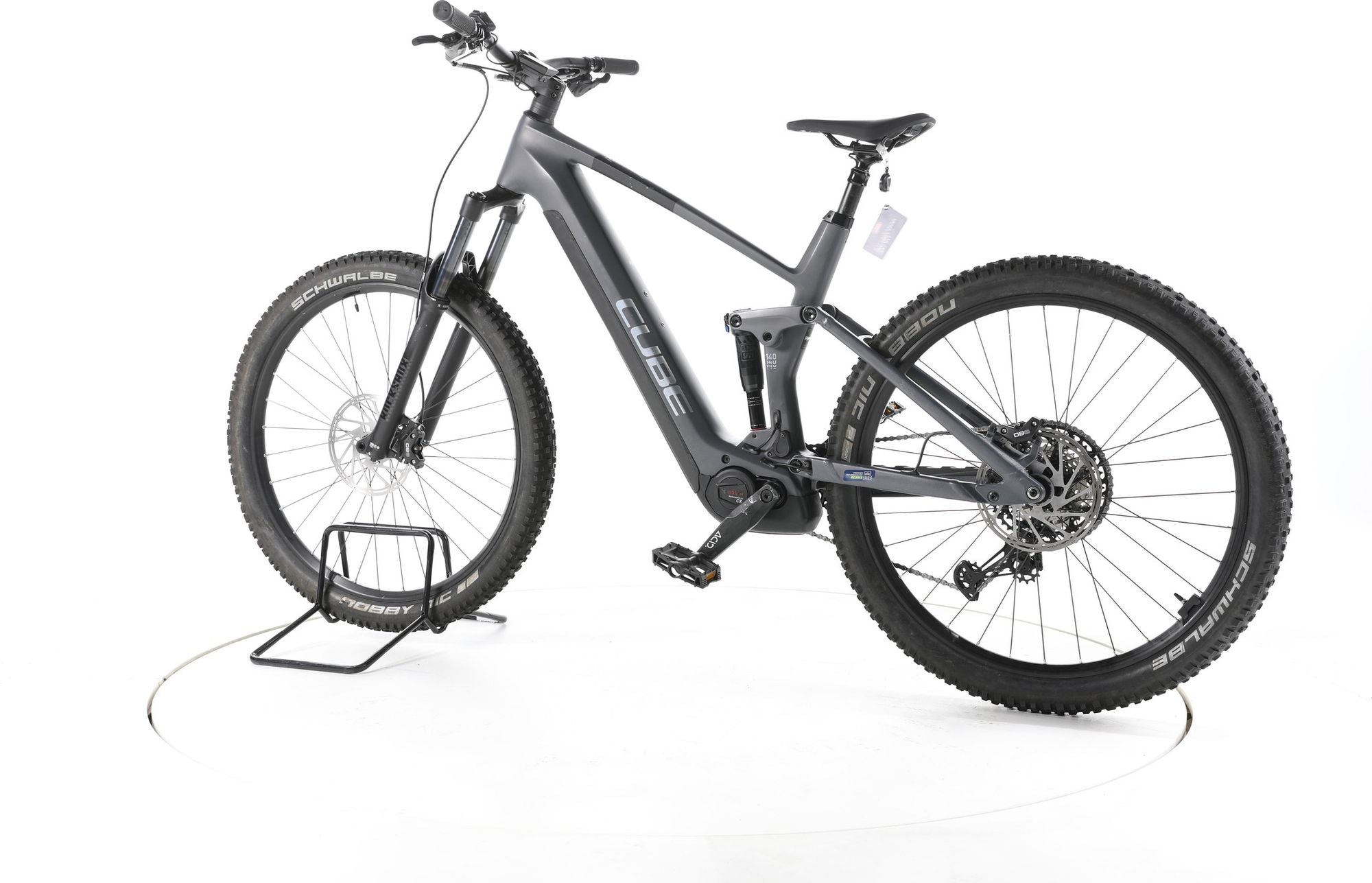 Produit reconditionné - Cube Stereo Hybrid 140 HPC Race Fully E-Bike Carbon - Très Bon Etat