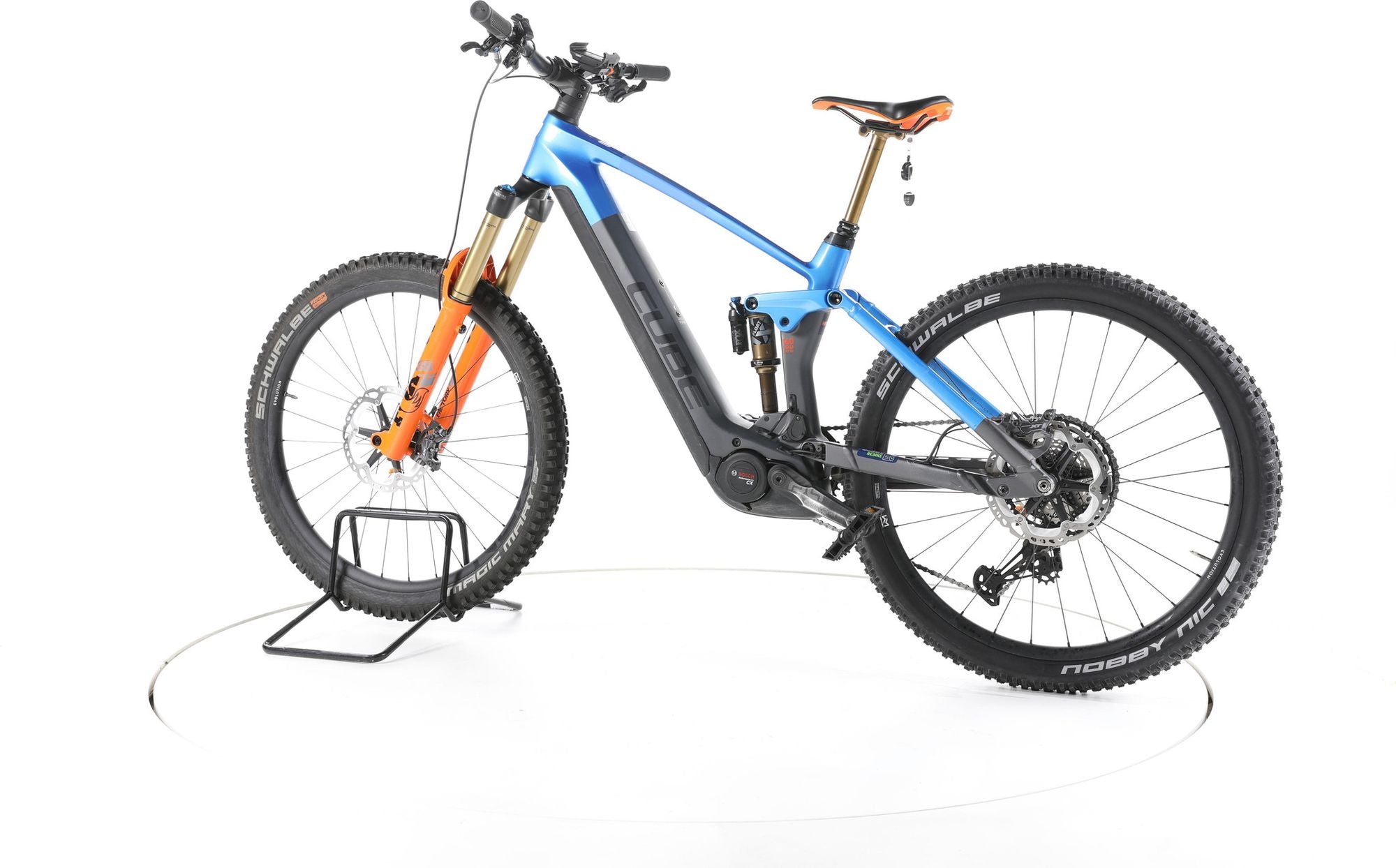 Produit reconditionné - Cube Stereo Hybrid 160 HPC Fully E-Bike Carbon - Très Bon Etat