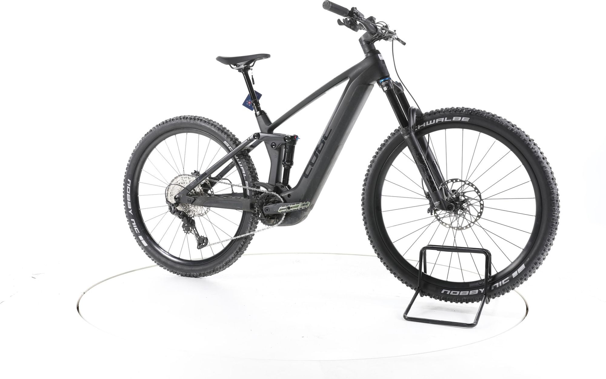 Produit reconditionné - Cube Stereo Hybrid 140 HPC SLX Fully E-Bike Carbon - Très Bon Etat