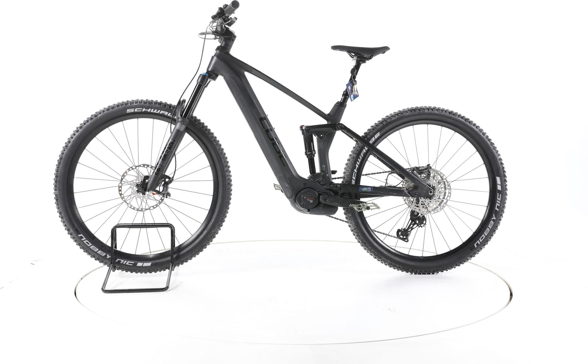Produit reconditionné - Cube Stereo Hybrid 140 HPC SLX Fully E-Bike Carbon - Très Bon Etat