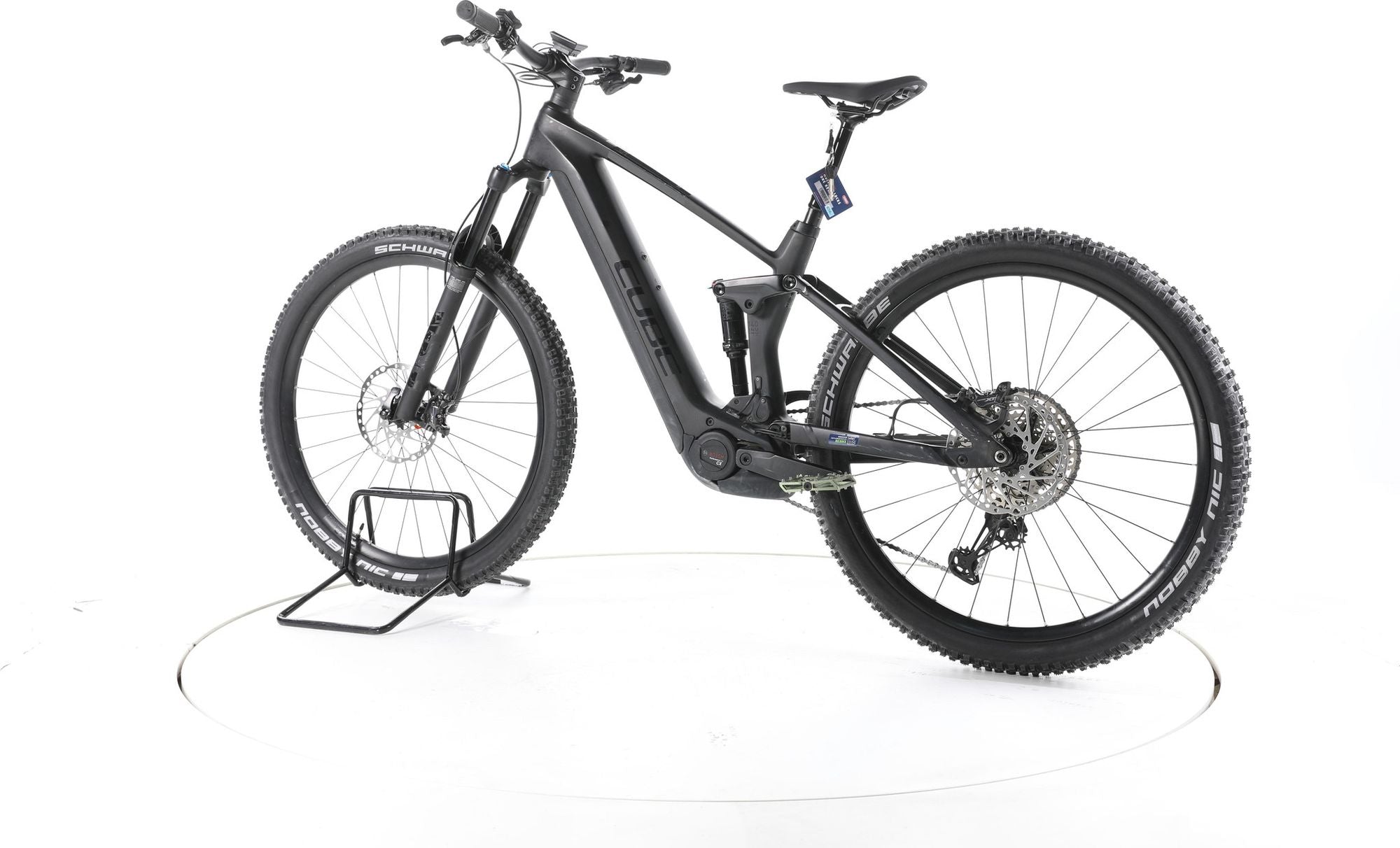 Produit reconditionné - Cube Stereo Hybrid 140 HPC SLX Fully E-Bike Carbon - Très Bon Etat