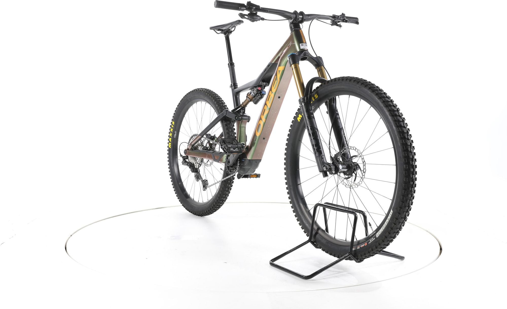 Produit reconditionné - Orbea RISE M10 Fully E-Bike Carbon - Très Bon Etat