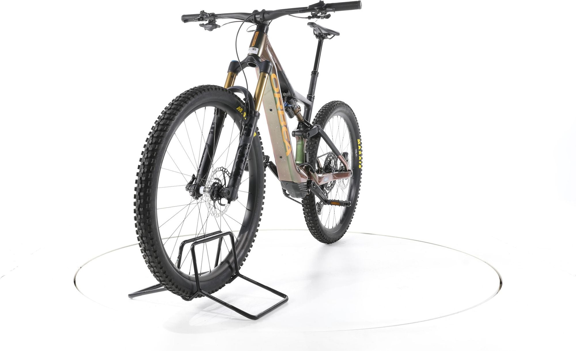 Produit reconditionné - Orbea RISE M10 Fully E-Bike Carbon - Très Bon Etat