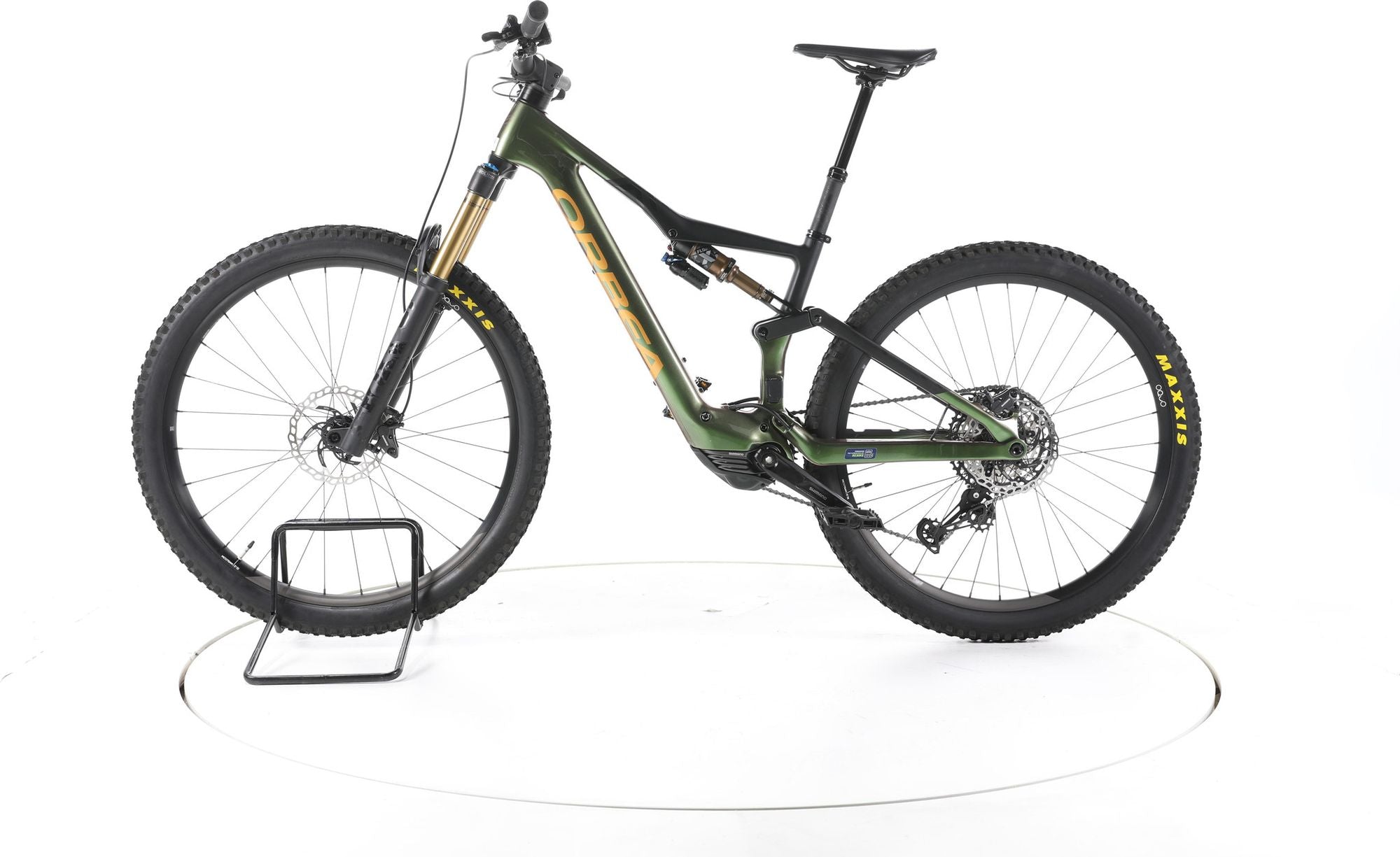 Produit reconditionné - Orbea RISE M10 Fully E-Bike Carbon - Très Bon Etat