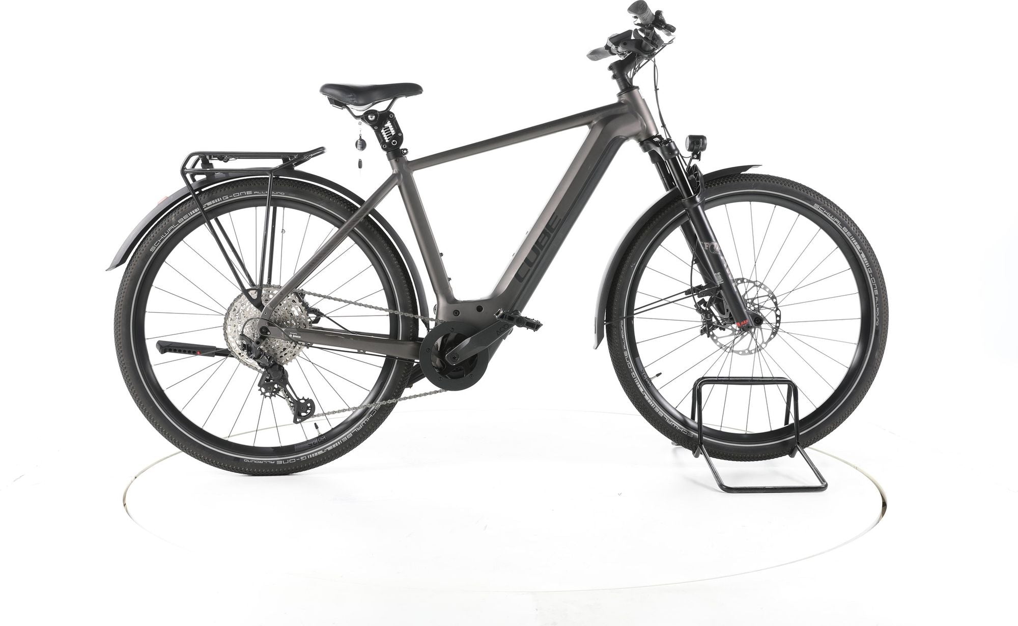 Produit reconditionné - Cube Nuride Hybrid SLT Allroad Trekking E-Bike - Bon Etat