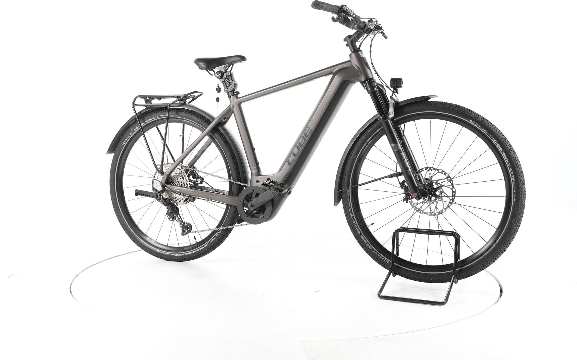 Produit reconditionné - Cube Nuride Hybrid SLT Allroad Trekking E-Bike - Bon Etat