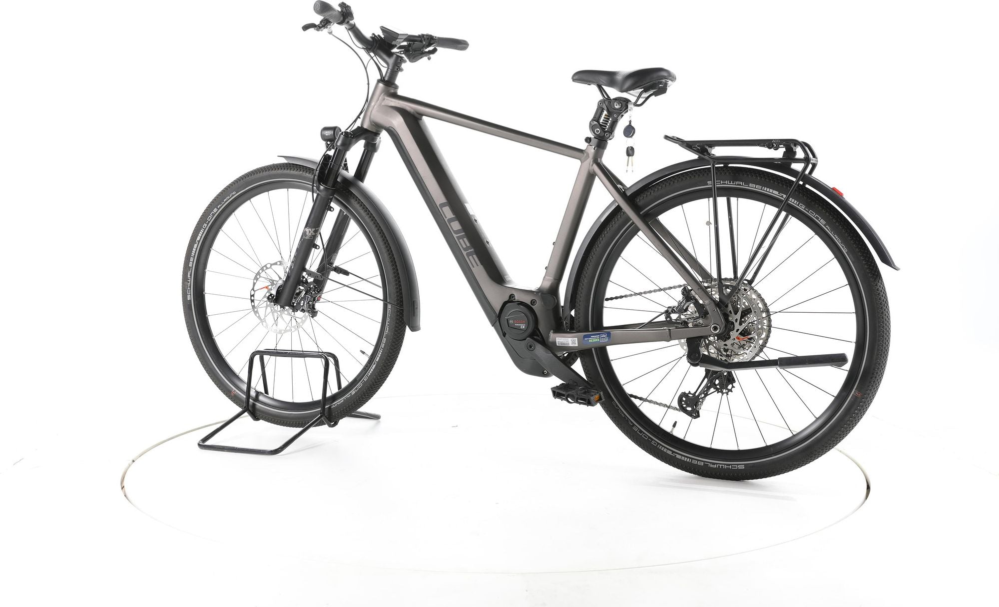 Produit reconditionné - Cube Nuride Hybrid SLT Allroad Trekking E-Bike - Bon Etat