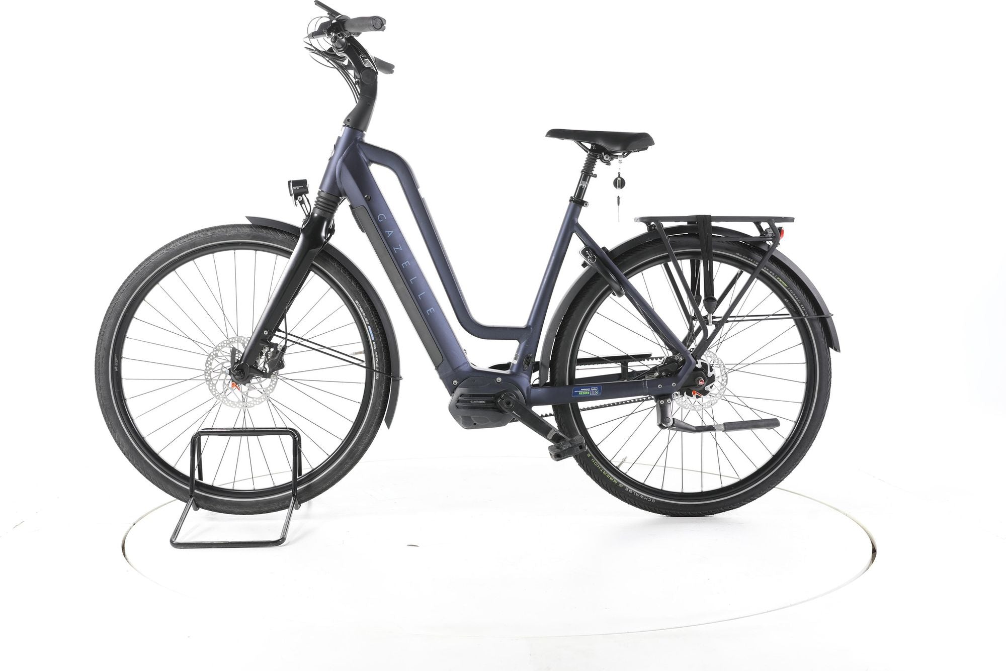 Produit reconditionné - Gazelle Chamonix C5 HMS City E-Bike - Très Bon Etat