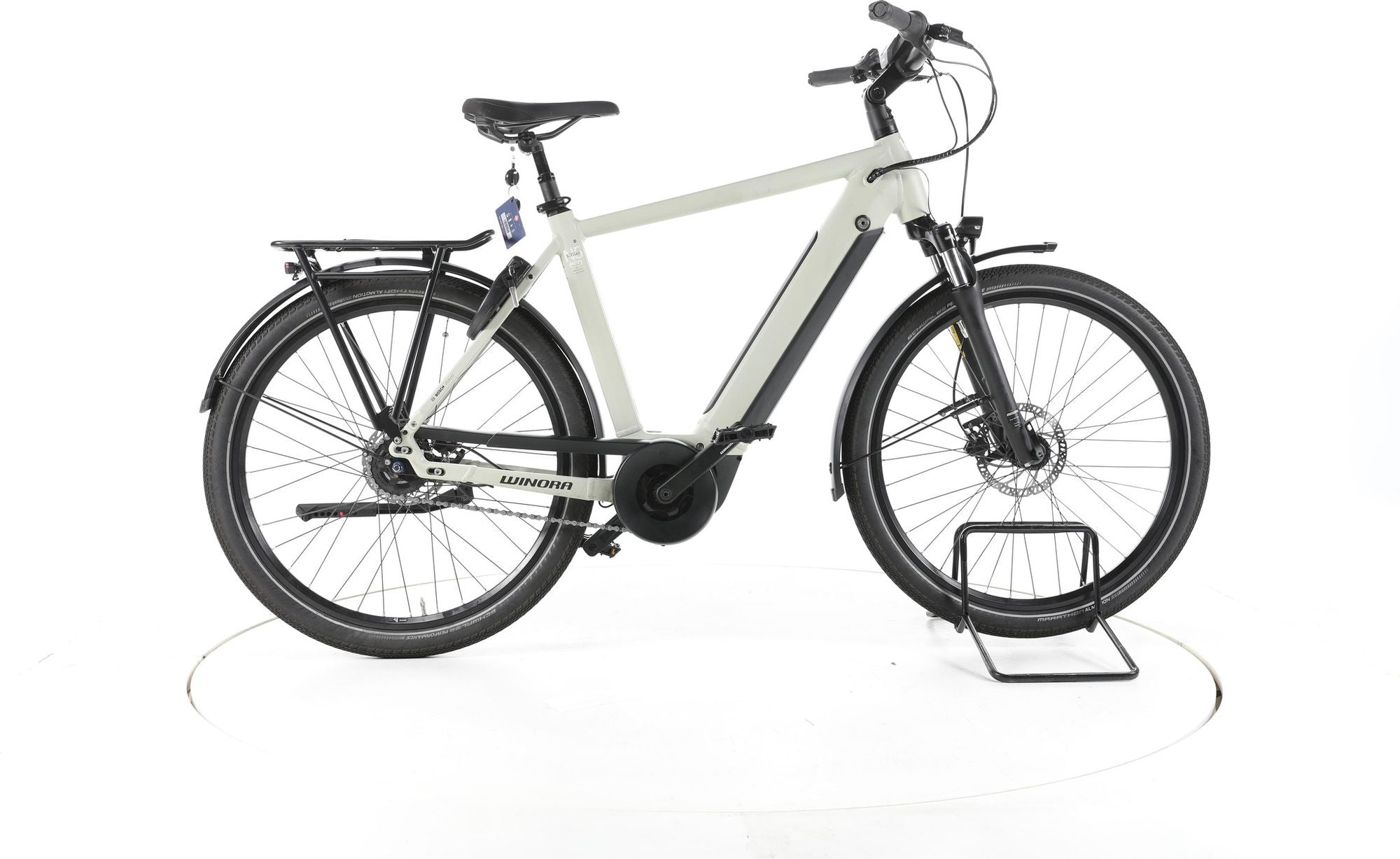Produit reconditionné - Winora Sinus N5 eco City E-Bike - Très Bon Etat