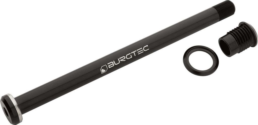 Axe Arrière VTT Burgtec Santa Cruz 173.7 mm | M12x1.0 | Noir