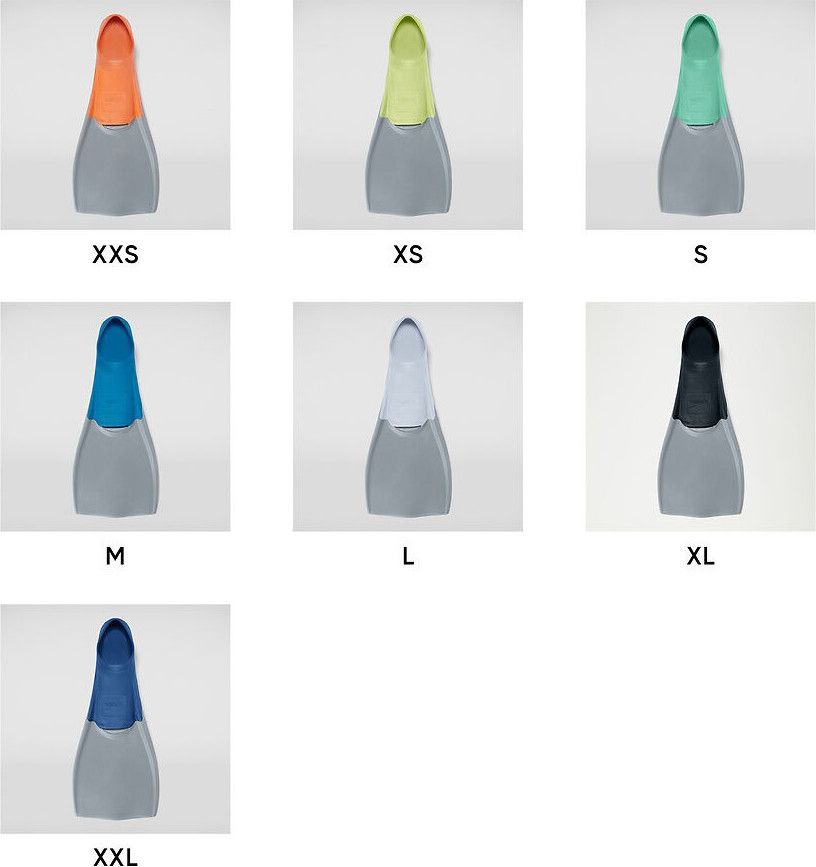 Paire de palmes Speedo Long Blade Fin Multicolore T.36/37 - Produit Reconditionné