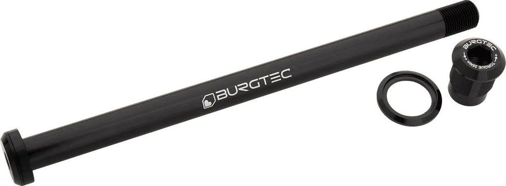Axe Arrière VTT Burgtec Pivot 185.3 mm | M12x1.0 | Noir