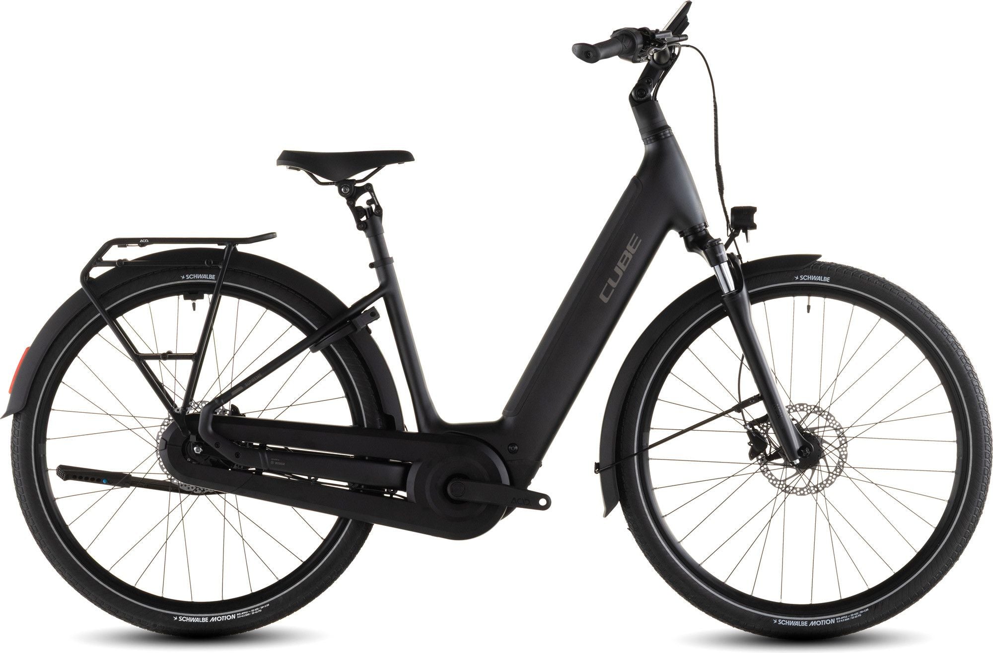 Vélo de Ville Électrique Cube Supreme Hybrid Comfort Pro 600 Easy Entry Enviolo Trekking 600 Wh 26'' Gris 2026