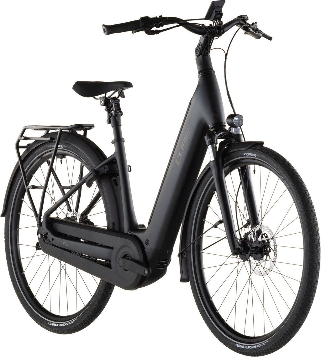 Vélo de Ville Électrique Cube Supreme Hybrid Comfort Pro 600 Easy Entry Enviolo Trekking 600 Wh 26'' Gris 2026