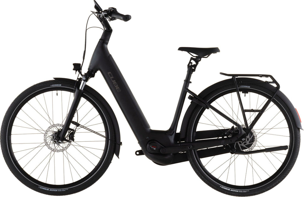 Vélo de Ville Électrique Cube Supreme Hybrid Comfort Pro 600 Easy Entry Enviolo Trekking 600 Wh 26'' Gris 2026