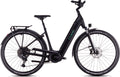 Vélo de Ville Électrique Cube Supreme Hybrid Pro 625 Easy Entry Shimano Cues 11V 625 Wh 700 mm Noir
