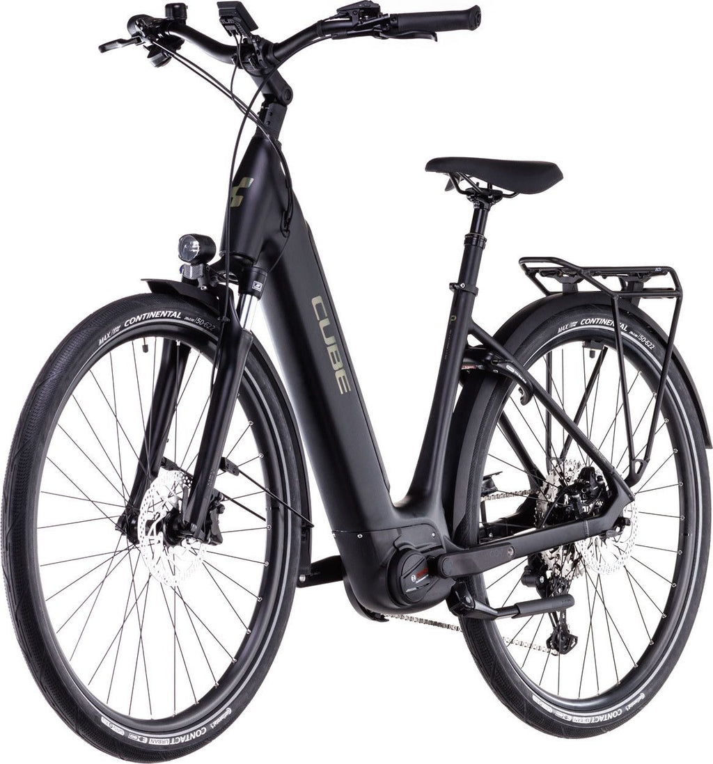 Vélo de Ville Électrique Cube Supreme Hybrid Pro 625 Easy Entry Shimano Cues 11V 625 Wh 700 mm Noir