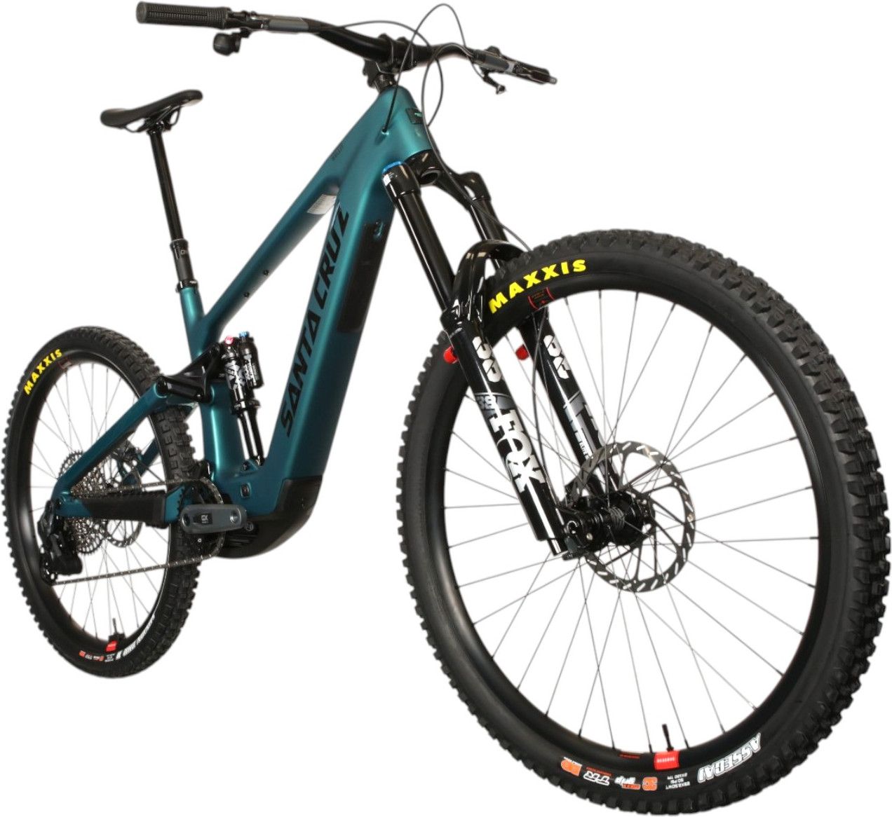 VTT Électrique Tout-Suspendu Santa Cruz Bullit 4 C GX AXS Sram 12V 600Wh MX (29/27.5'') Matte Teal Sparkl 2026