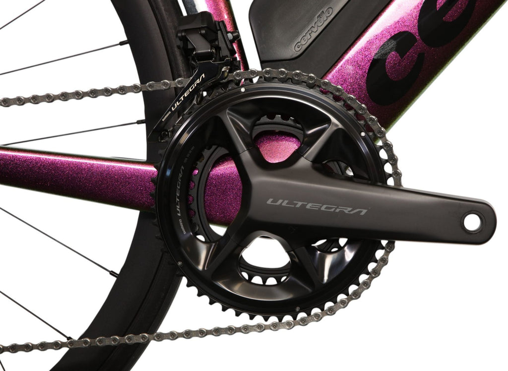 Vélo de Triathlon Cervélo P5 Shimano Ultegra Di2 12V 700 mm Violet