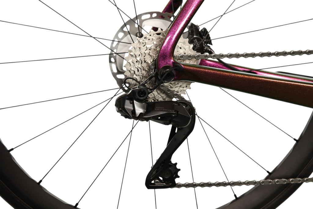 Vélo de Triathlon Cervélo P5 Shimano Ultegra Di2 12V 700 mm Violet