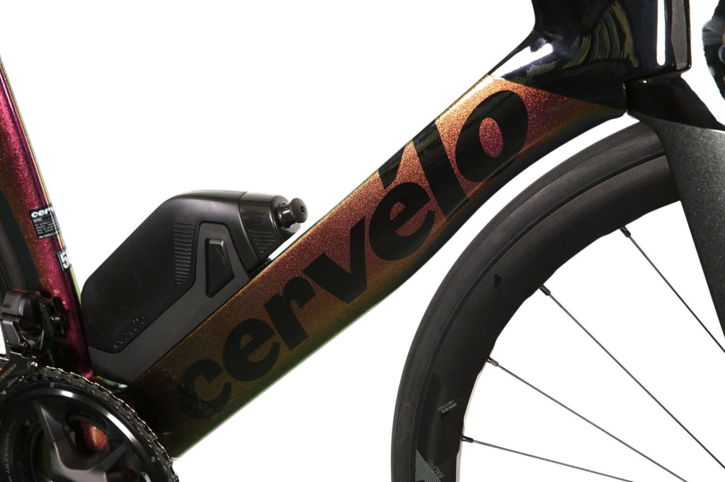 Vélo de Triathlon Cervélo P5 Shimano Ultegra Di2 12V 700 mm Violet