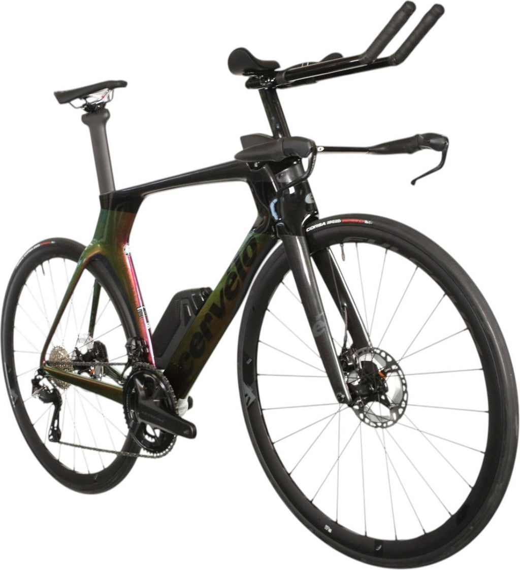 Vélo de Triathlon Cervélo P5 Shimano Ultegra Di2 12V 700 mm Violet