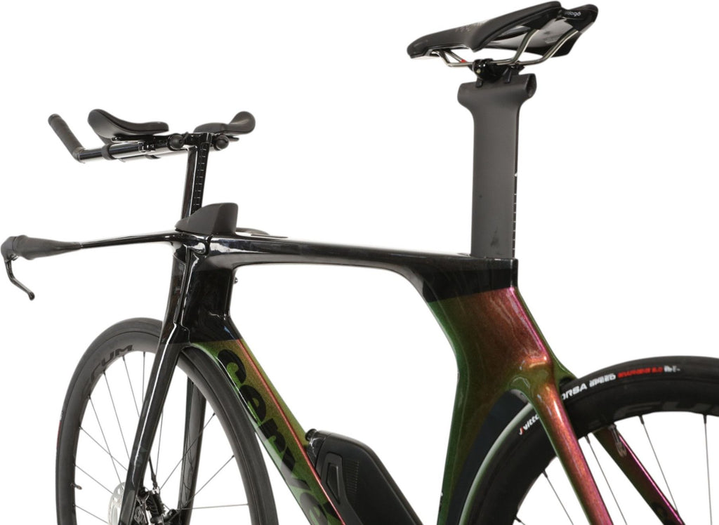 Vélo de Triathlon Cervélo P5 Shimano Ultegra Di2 12V 700 mm Violet
