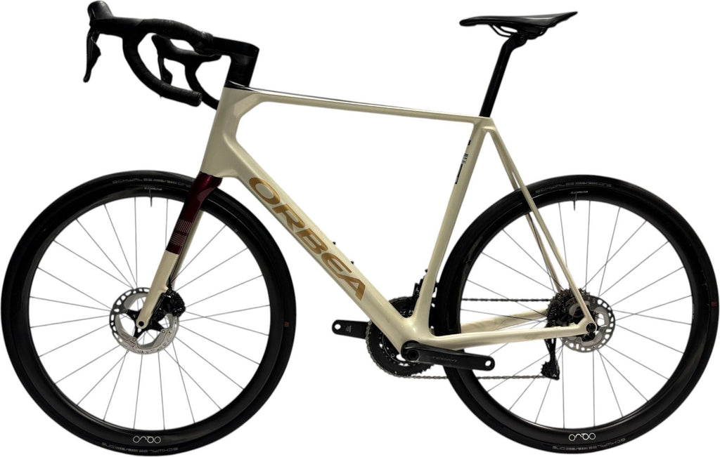 Vélo Route Orbea Orca M20i TEAM Shimano Ultegra Di2 12V 2024 Blanc T.60 192/207cm- Produit Reconditionné