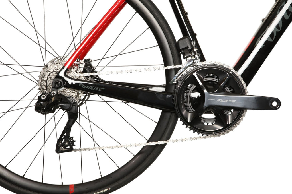 Vélo de Route Électrique Wilier Triestina Garda Hybrid Shimano 105 Di2 12V 250 Wh 700 mm Noir Rouge