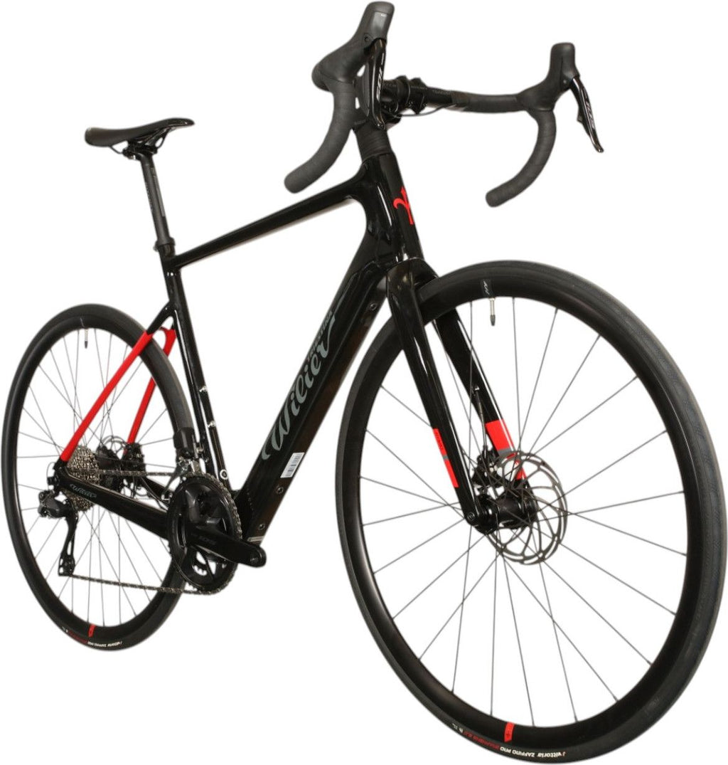 Vélo de Route Électrique Wilier Triestina Garda Hybrid Shimano 105 Di2 12V 250 Wh 700 mm Noir Rouge