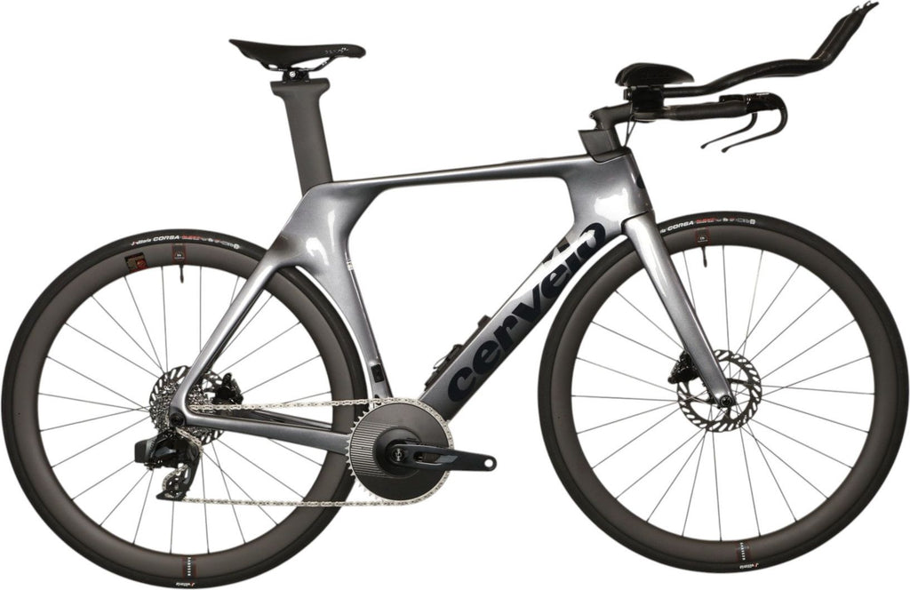 Vélo de Triathlon Cervélo P-Series Sram Rival AXS 12V 700 mm Gris