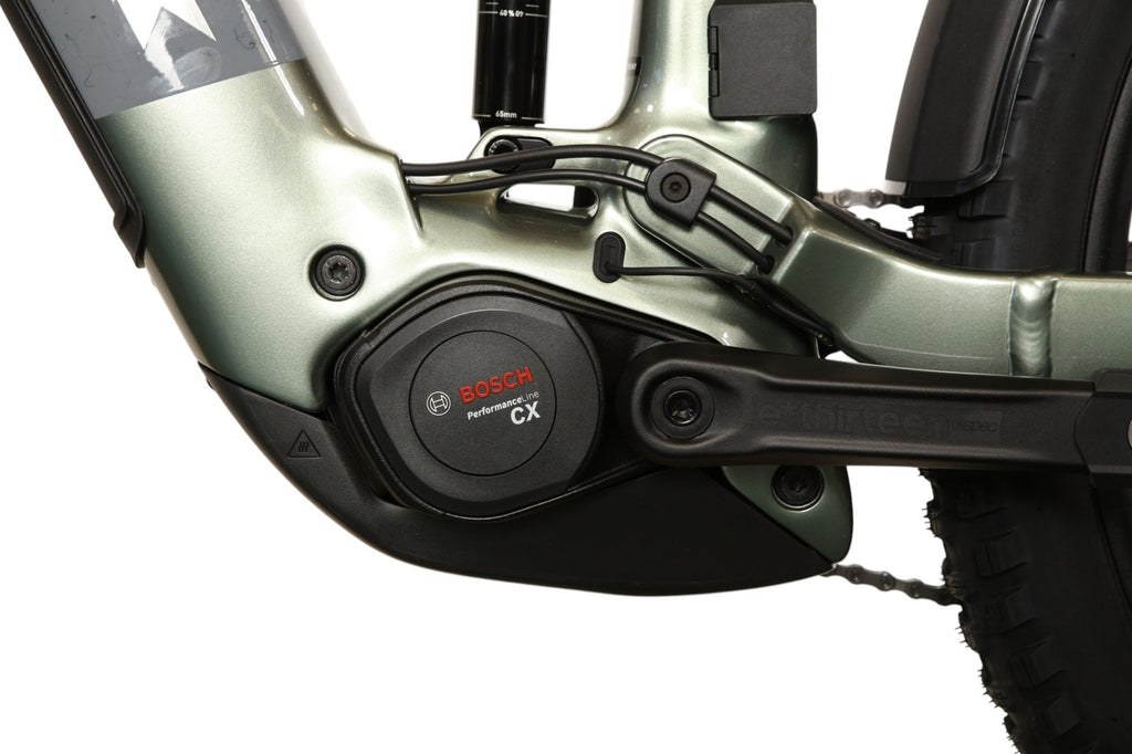 VTT Électrique Tout-Suspendu Trek Rail+ 9.7 12V 800Wh Bosch 120 Nm MX (29/27.5'') Gris/Vert Gén. 5