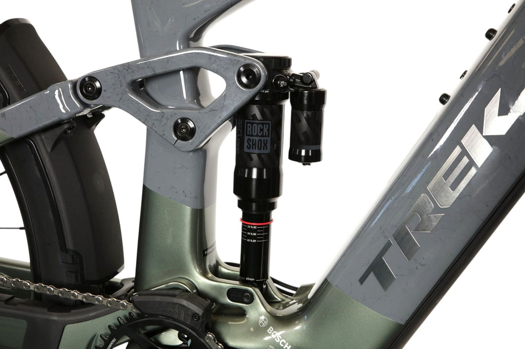 VTT Électrique Tout-Suspendu Trek Rail+ 9.7 12V 800Wh Bosch 120 Nm MX (29/27.5'') Gris/Vert Gén. 5