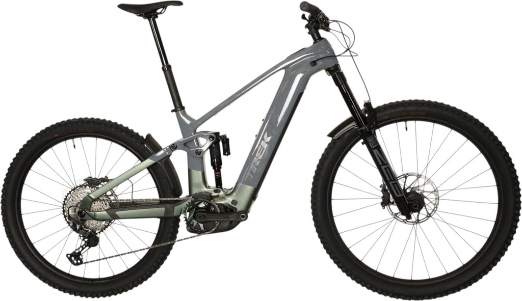 VTT Électrique Tout-Suspendu Trek Rail+ 9.7 12V 800Wh Bosch 120 Nm MX (29/27.5'') Gris/Vert Gén. 5