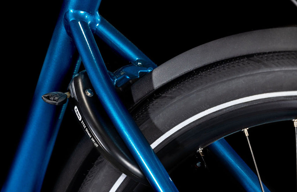 Vélo de Ville Électrique Cube Supreme Hybrid Pro 625 Easy Entry Shimano Cues 11V 625 Wh 700 mm Bleu Electric