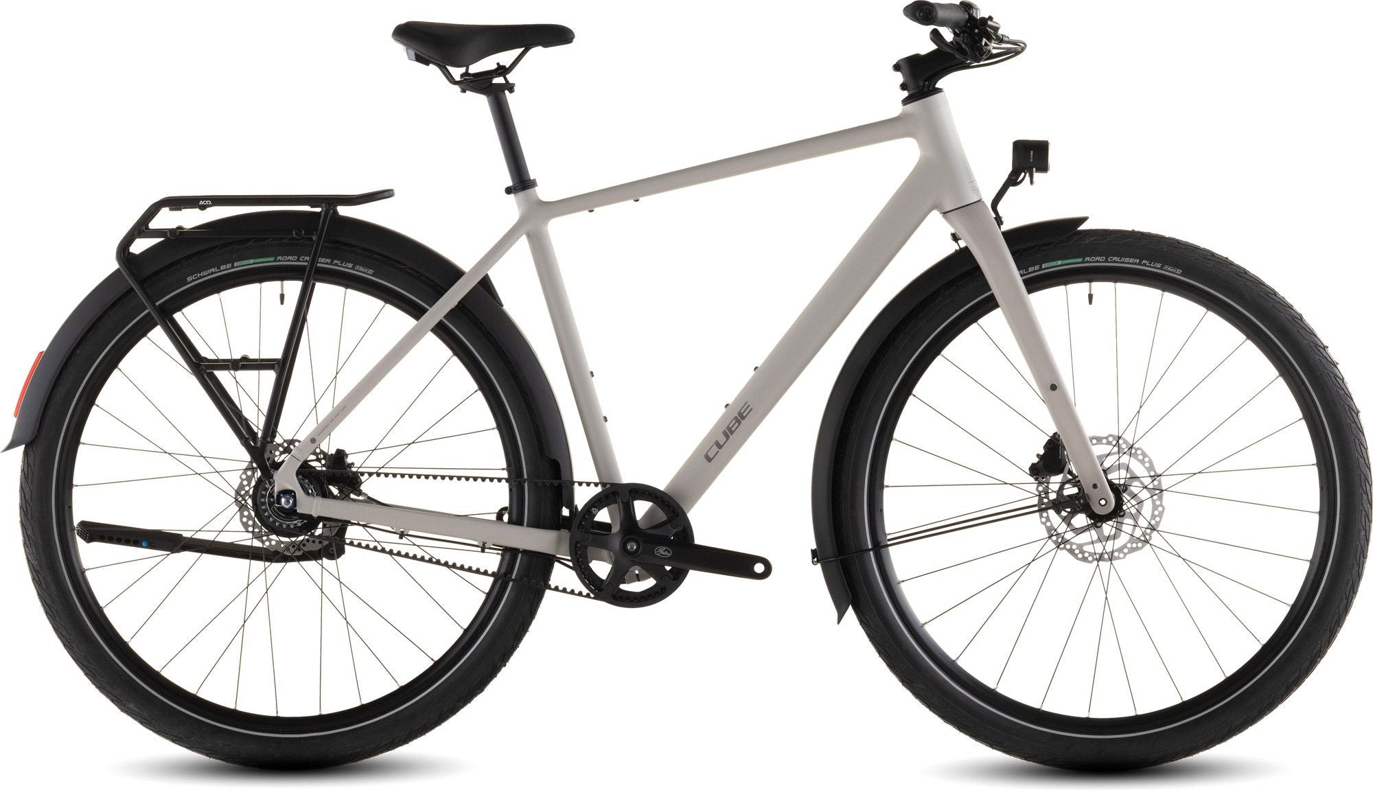Vélo Fitness Cube Editor Pro FE Shimano Nexus 8V Courroie 700 mm Beige Gris Oat 2026