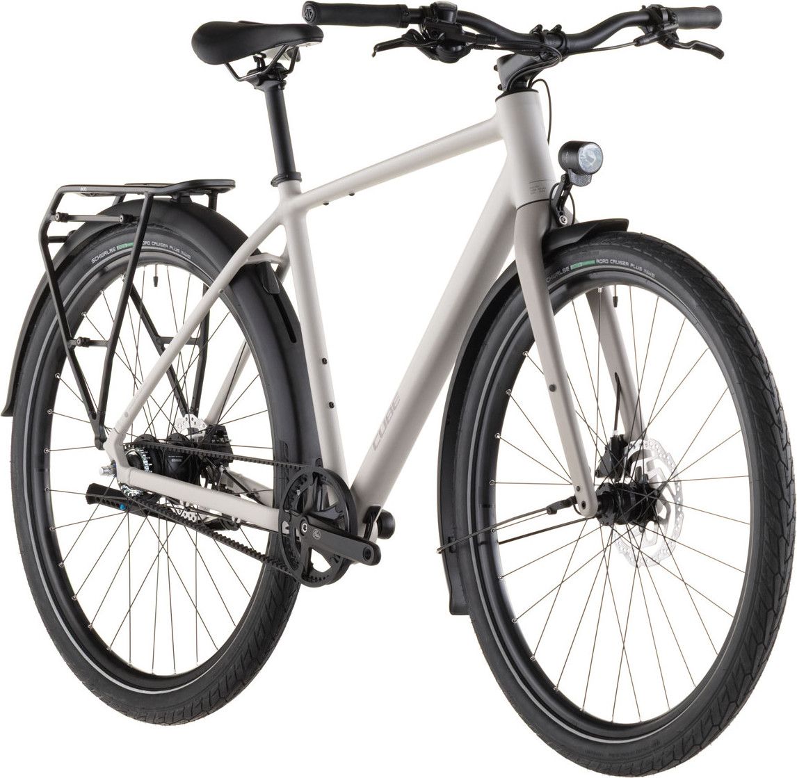 Vélo Fitness Cube Editor Pro FE Shimano Nexus 8V Courroie 700 mm Beige Gris Oat 2026
