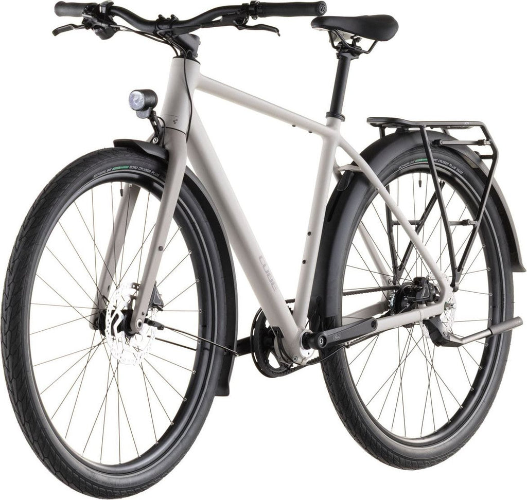Vélo Fitness Cube Editor Pro FE Shimano Nexus 8V Courroie 700 mm Beige Gris Oat 2026