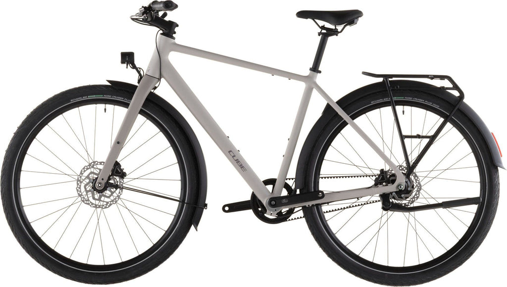 Vélo Fitness Cube Editor Pro FE Shimano Nexus 8V Courroie 700 mm Beige Gris Oat 2026