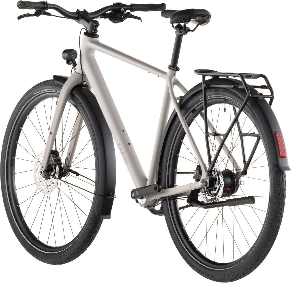 Vélo Fitness Cube Editor Pro FE Shimano Nexus 8V Courroie 700 mm Beige Gris Oat 2026
