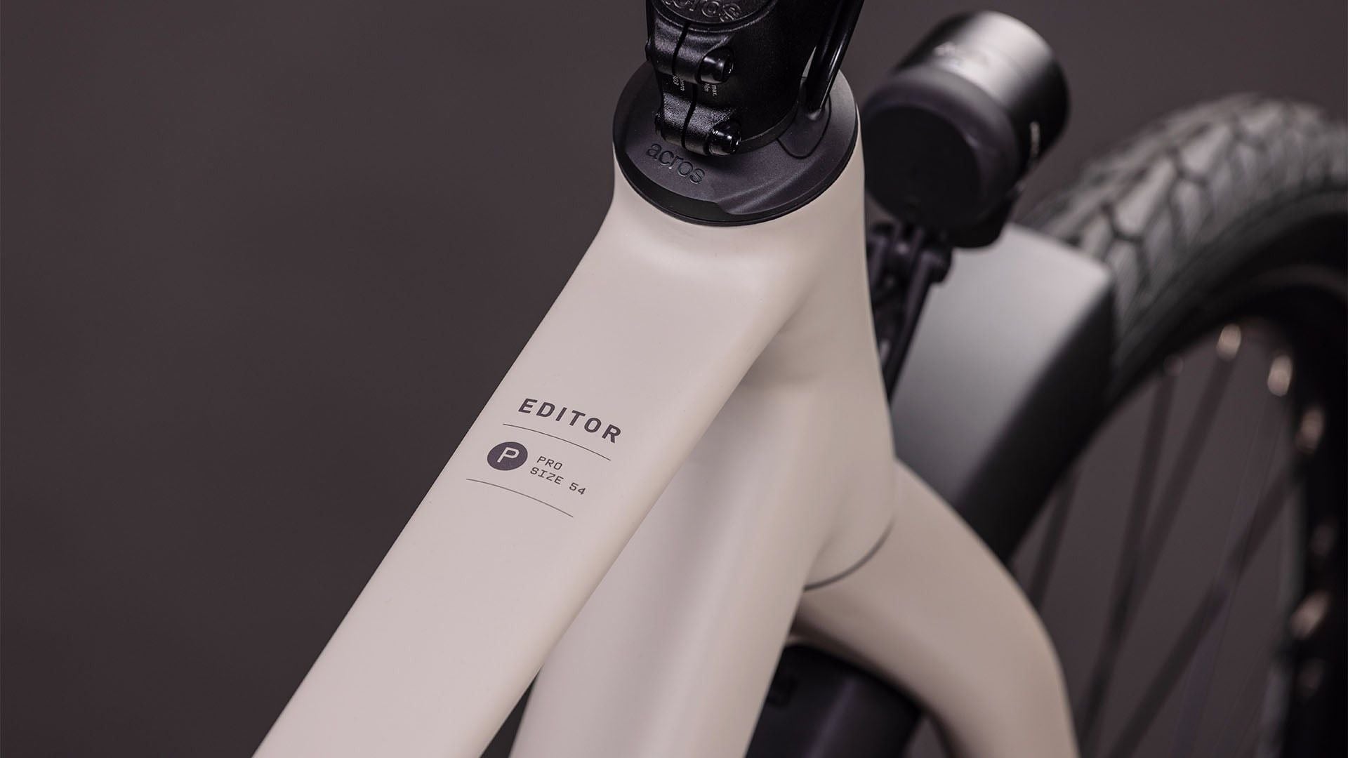 Vélo Fitness Cube Editor Pro FE Shimano Nexus 8V Courroie 700 mm Beige Gris Oat 2026