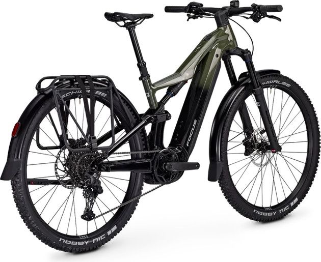 VTT Électrique Tout-Suspendu Focus Thron² 6.7 EQP 10V 800Wh Bosch 120 Nm 29'' Vert/Noir 2025
