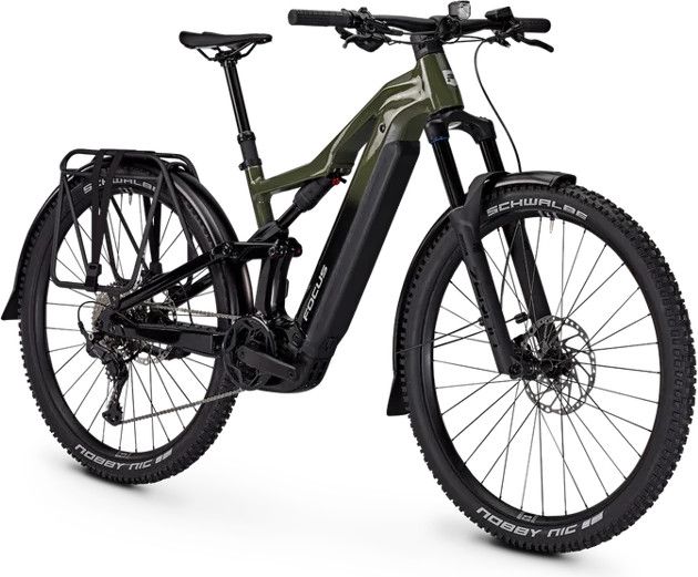 VTT Électrique Tout-Suspendu Focus Thron² 6.7 EQP 10V 800Wh Bosch 120 Nm 29'' Vert/Noir 2025