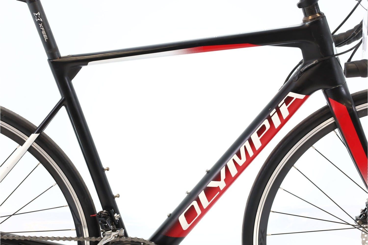 Produit reconditionné · Olympia Iron · Noir / Vélo de route | Très bon état