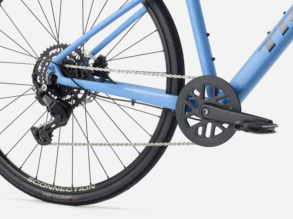 Vélo Fitness Trek FX 2 Stepover Shimano Cues 9V 700 mm Bleu Gén. 4
